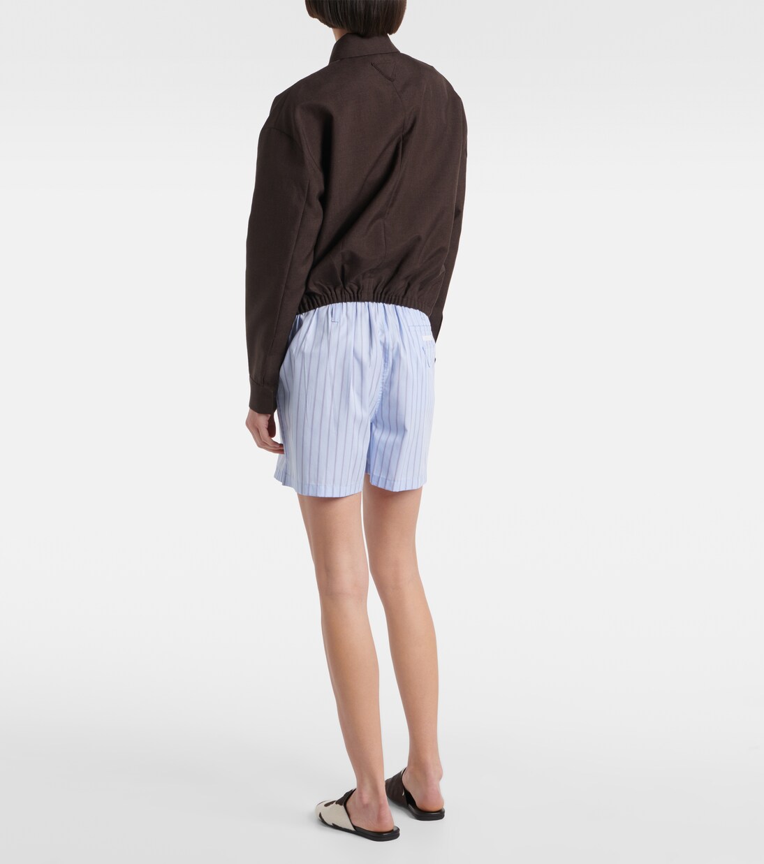Mohair and wool blouson | Prada