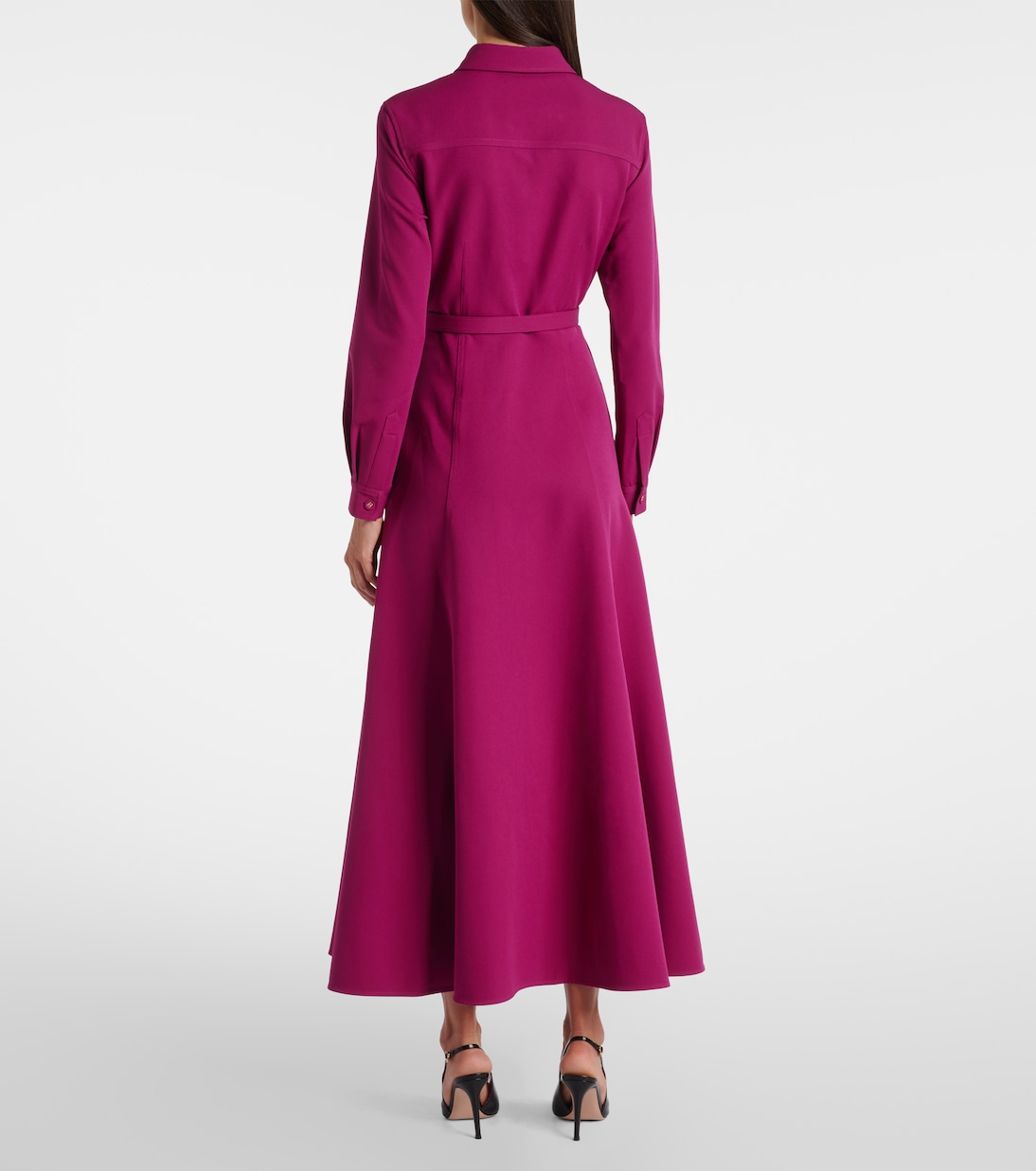 Hemdblusenkleid aus Crêpe | Roland Mouret