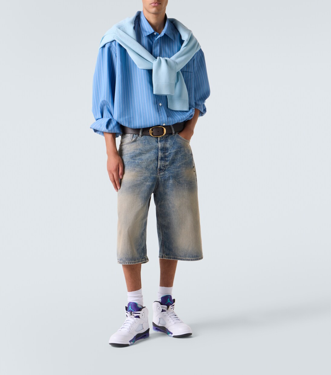 Air Jordan 5 leather sneakers | Nike