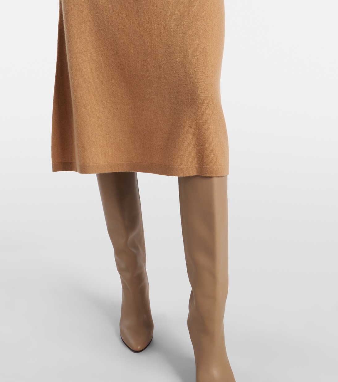 Wickelkleid aus Wolle und Kaschmir | Jardin des Orangers