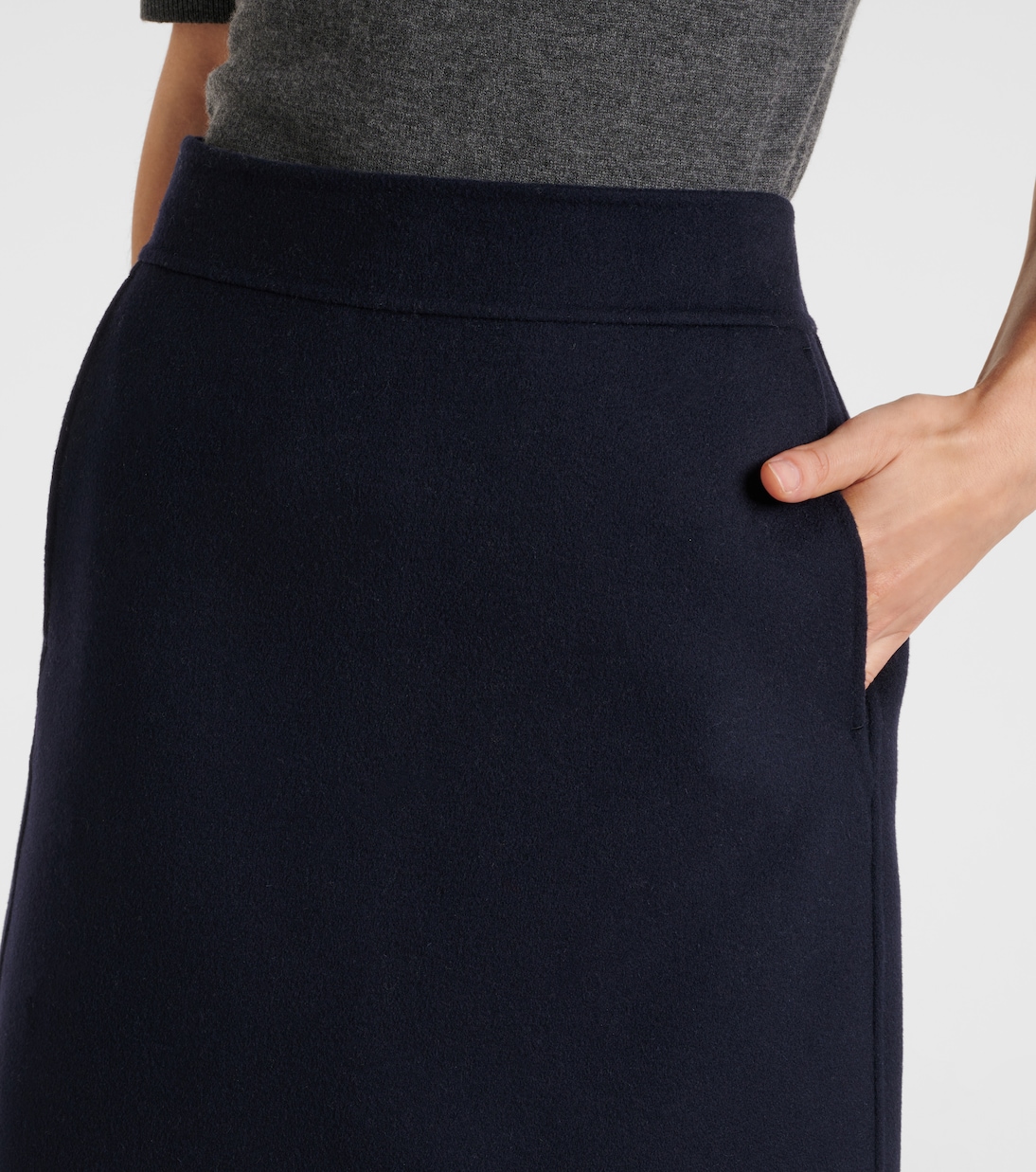 Virgin wool pencil skirt | 'S Max Mara
