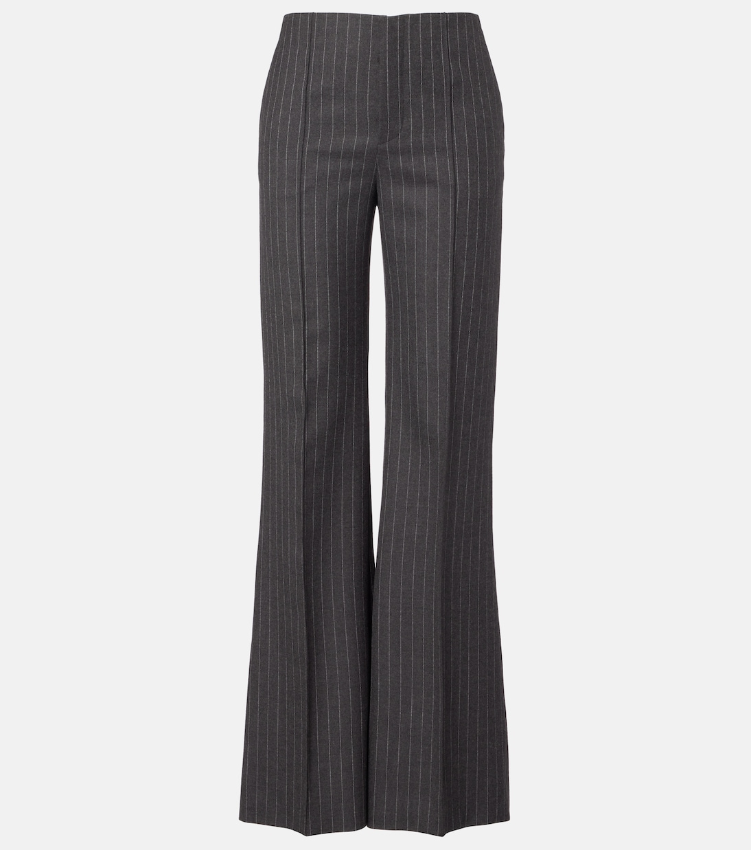 Pinstriped virgin wool wide-leg pants | Chloé