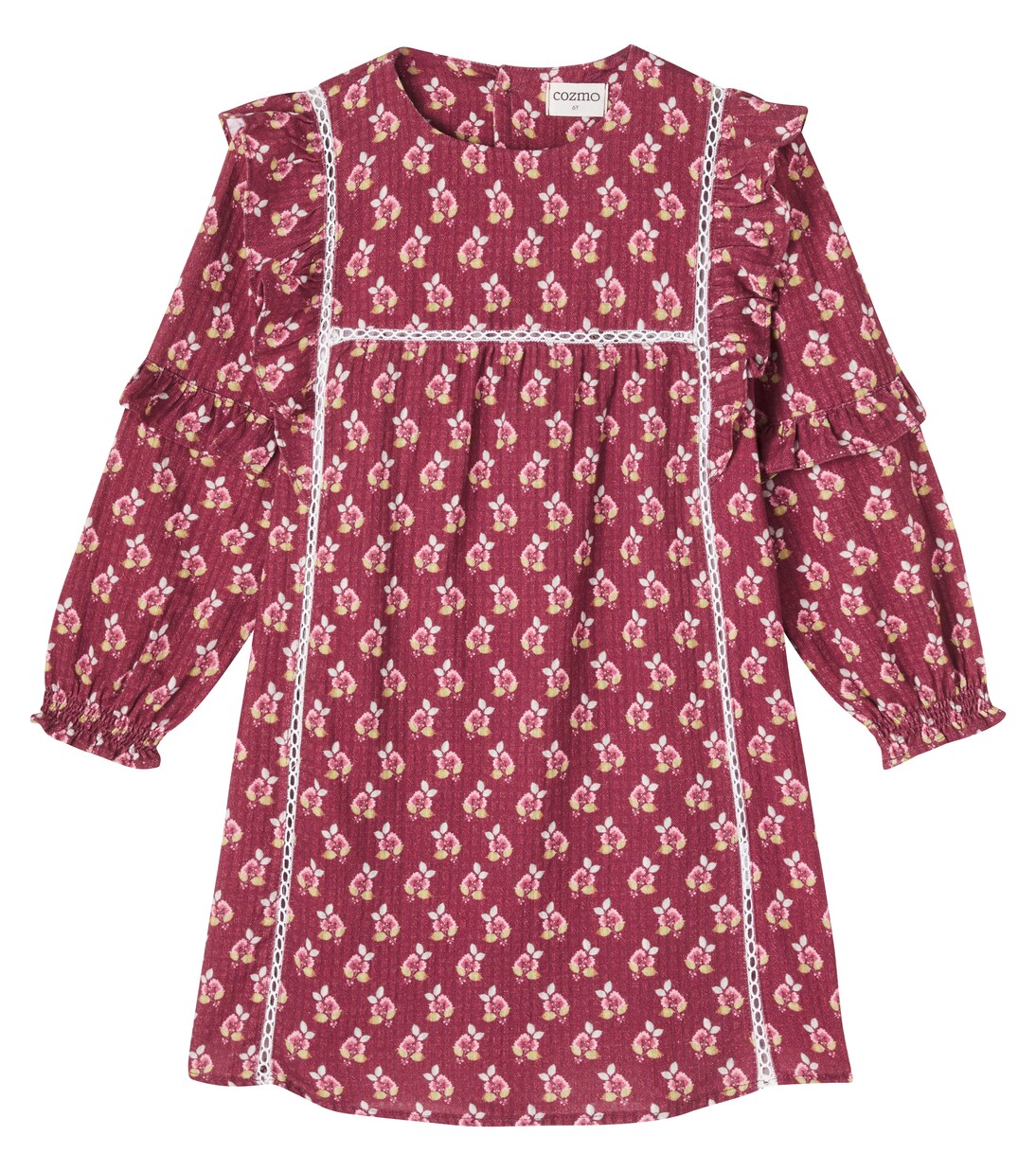 Genova floral cotton dress | Cozmo