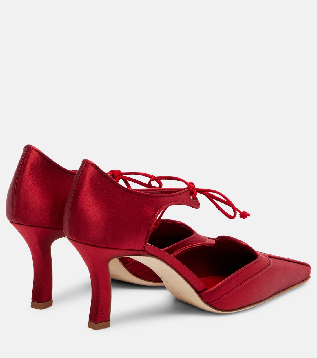 Orata 70 satin pumps | Manolo Blahnik