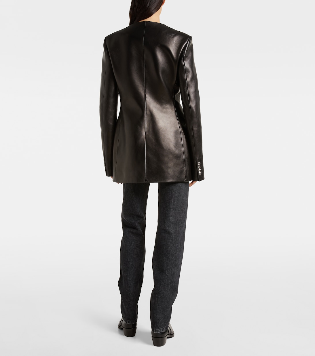 Veste Naran en cuir | Khaite