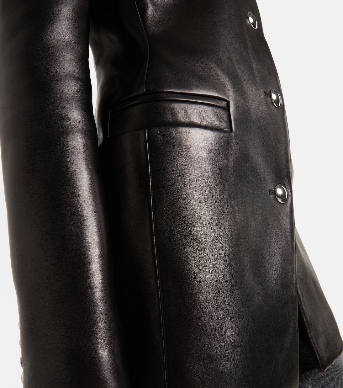 Veste Naran en cuir | Khaite