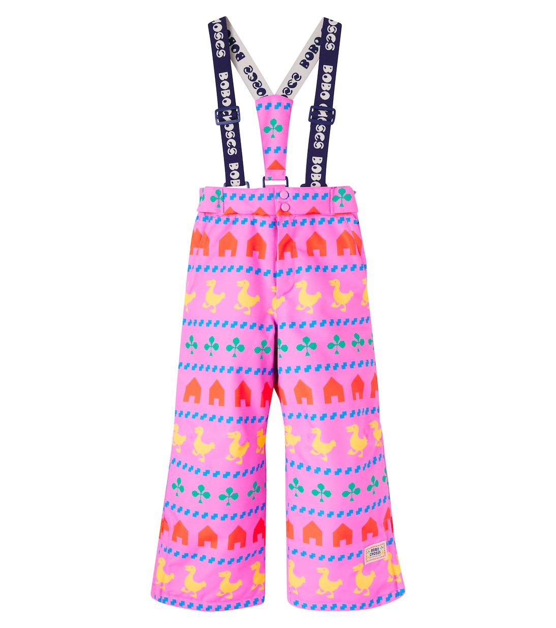 Printed ski salopettes | Bobo Choses