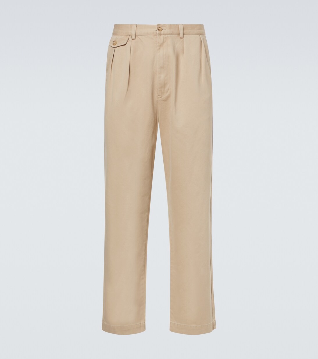 High-rise cotton straight chinos | Polo Ralph Lauren