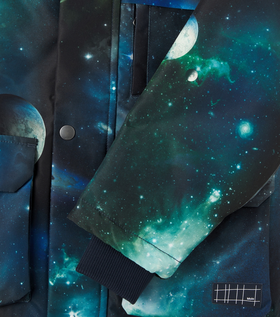 Heiko printed ski jacket | Molo