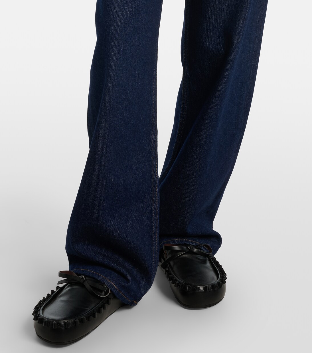 Mid-Rise Wide-Leg Jeans Arc 32 | Agolde