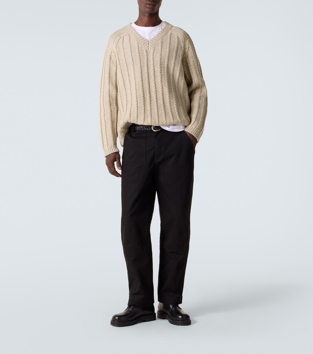 x Aaron Levine Sussex virgin wool sweater | Studio Nicholson