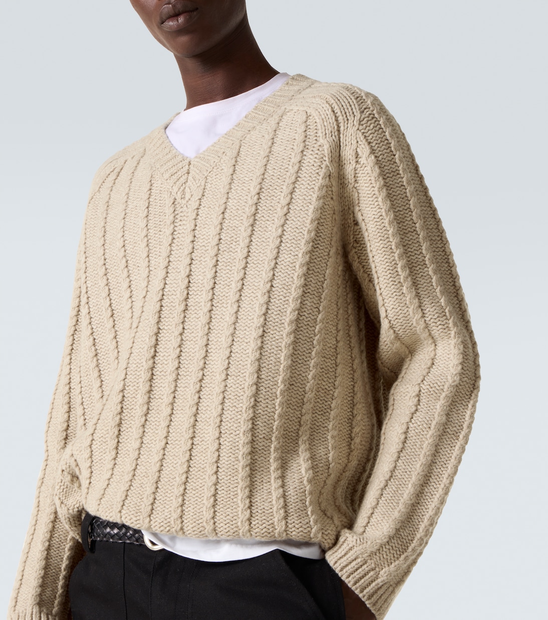 x Aaron Levine Sussex virgin wool sweater | Studio Nicholson