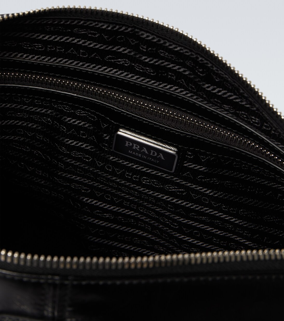 Leather shoulder bag | Prada