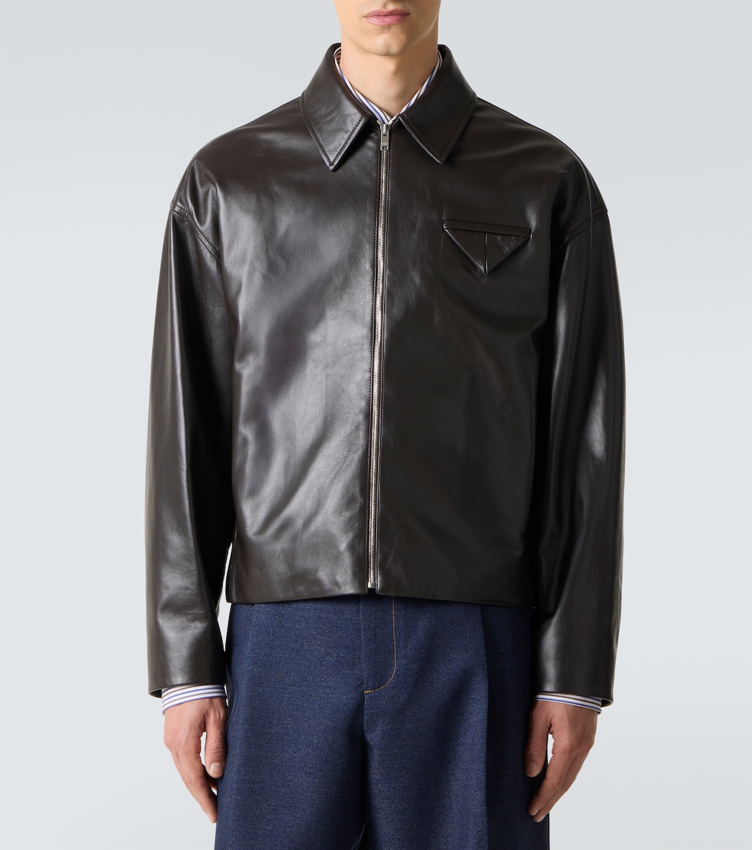 Leather jacket | Bottega Veneta