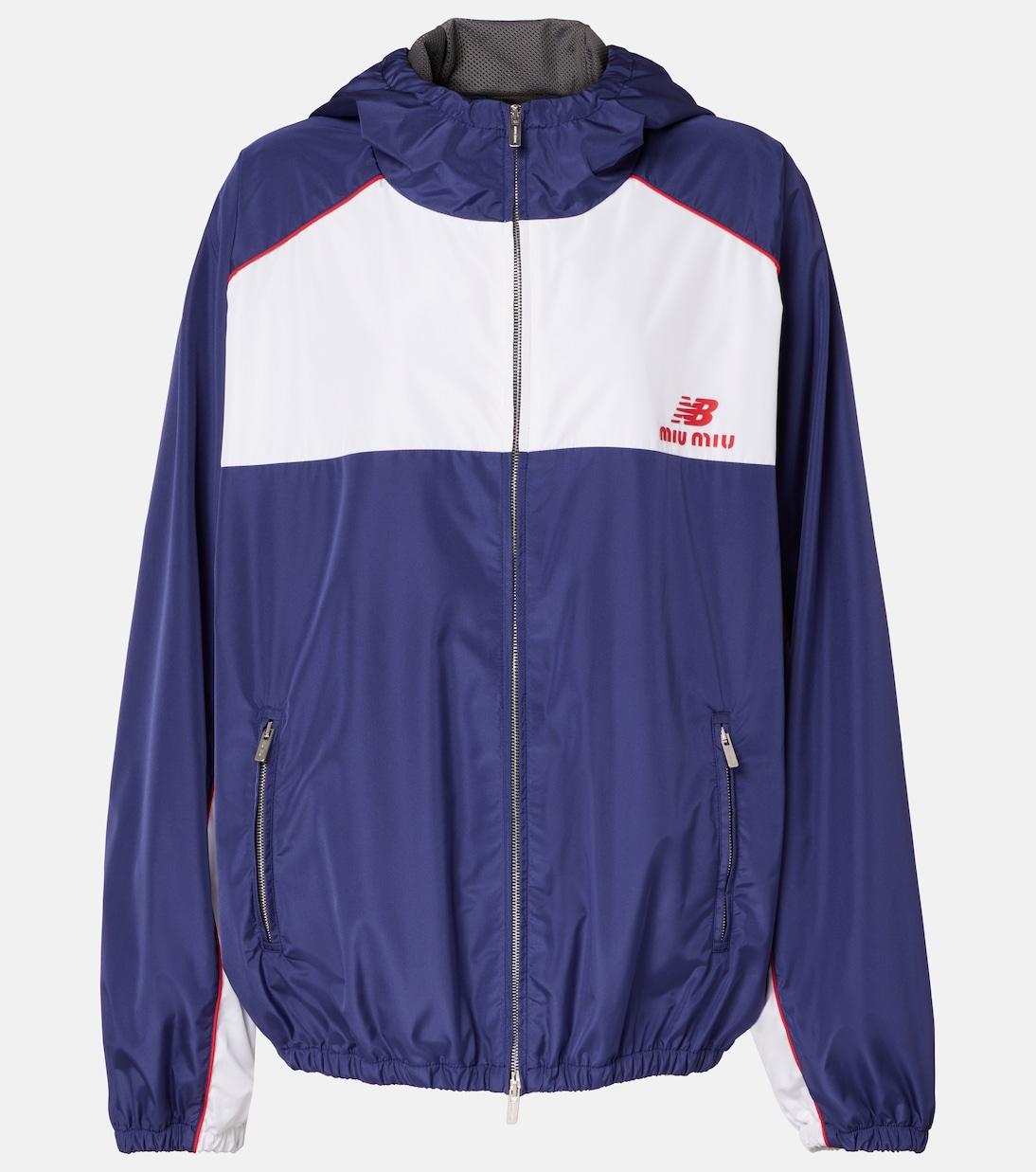 X New Balance Trainingsjacke aus Popeline | Miu Miu