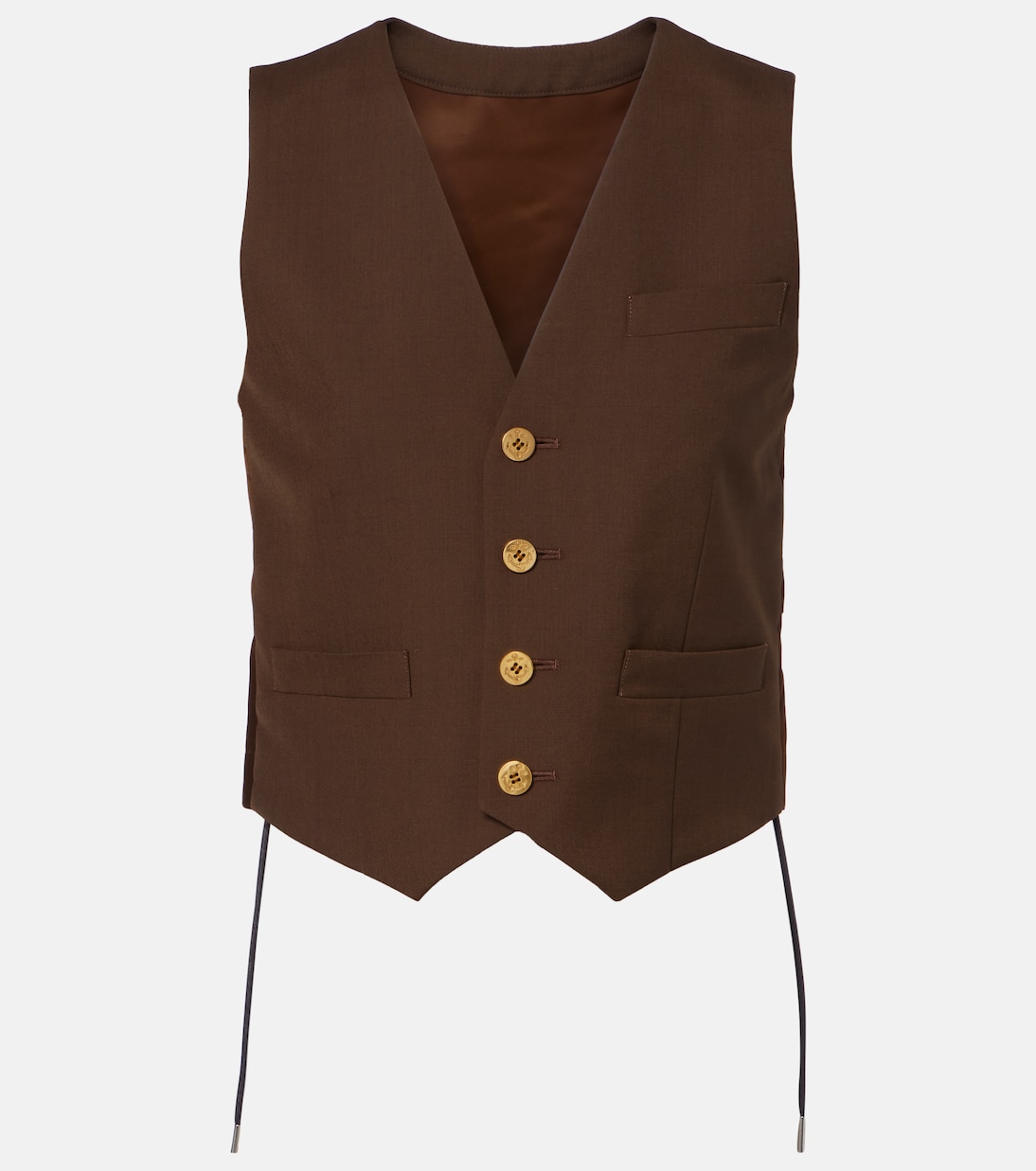 Paneled vest | Sacai