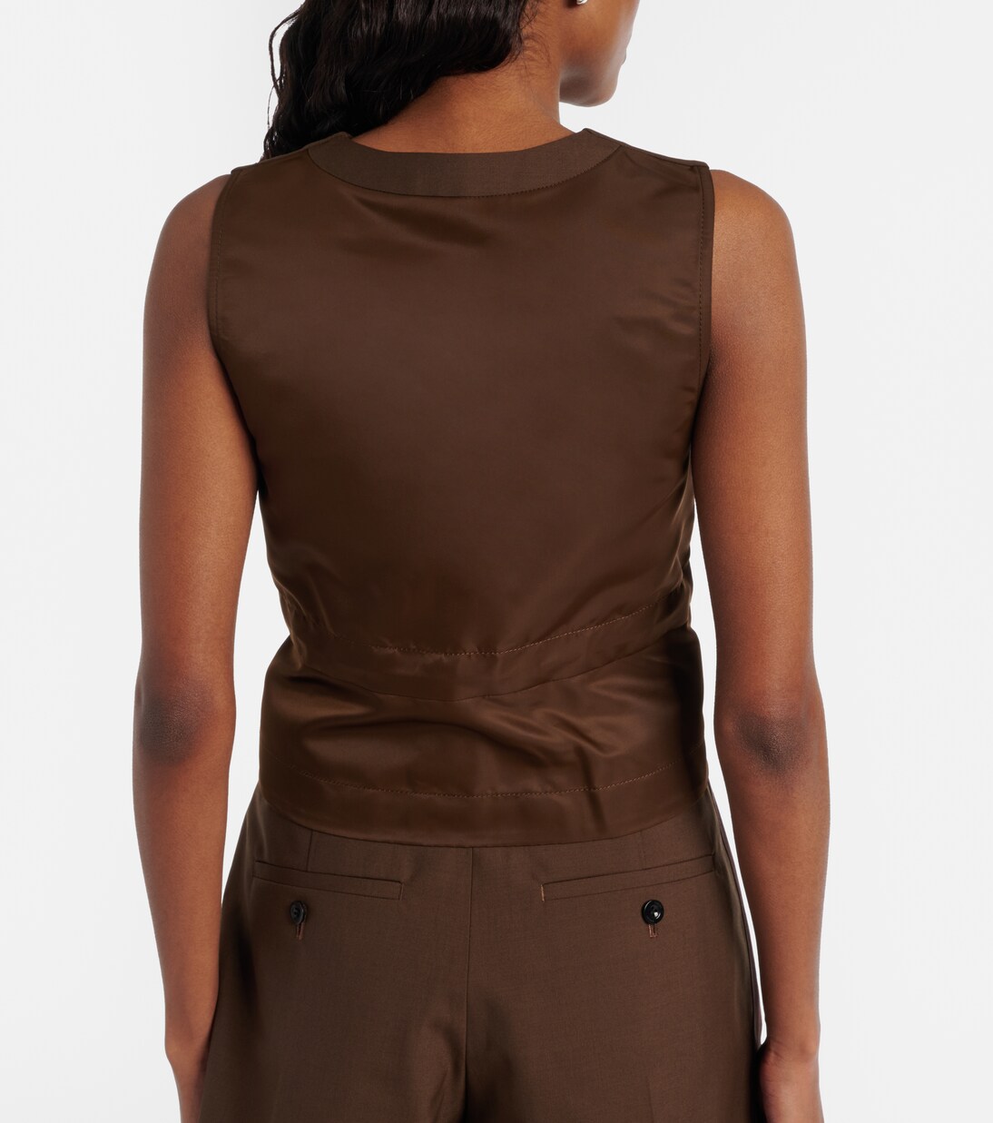 Paneled vest | Sacai