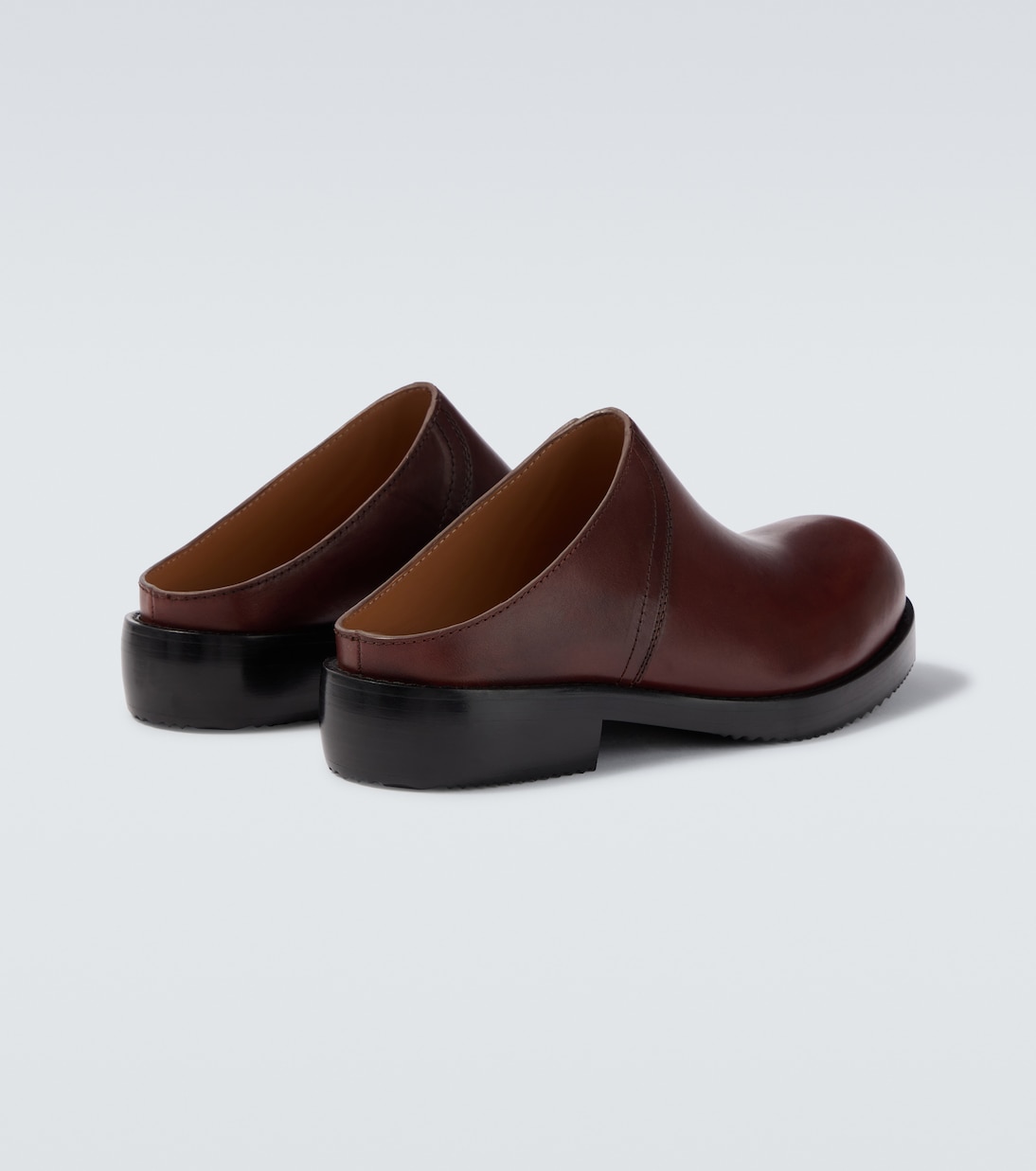 Slippers aus Leder | Dries Van Noten