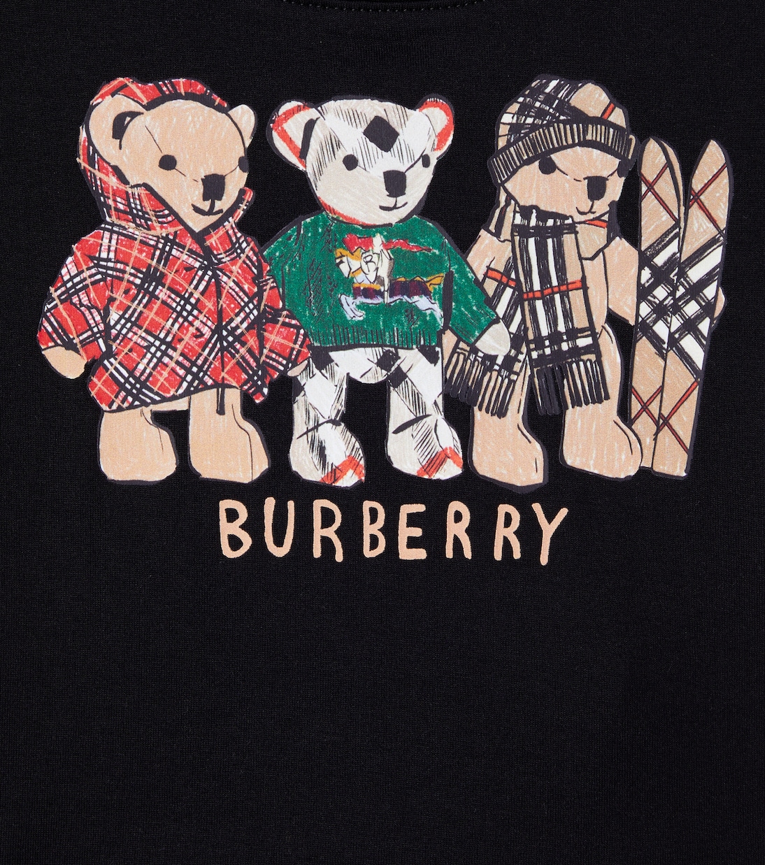 Baby T-Shirt Thomas Bear aus Baumwoll-Jersey | Burberry Kids