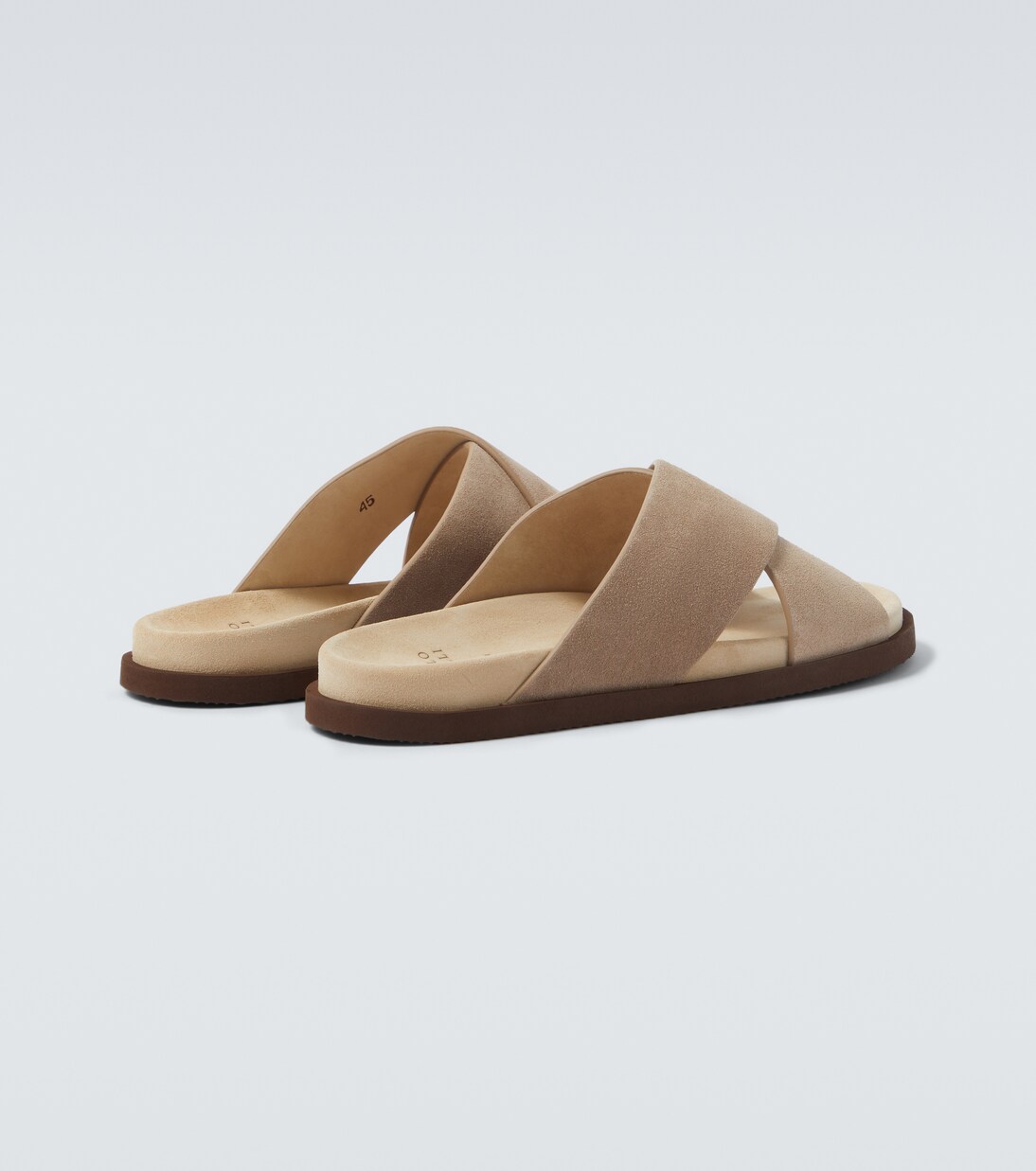 Suede slides | Brunello Cucinelli