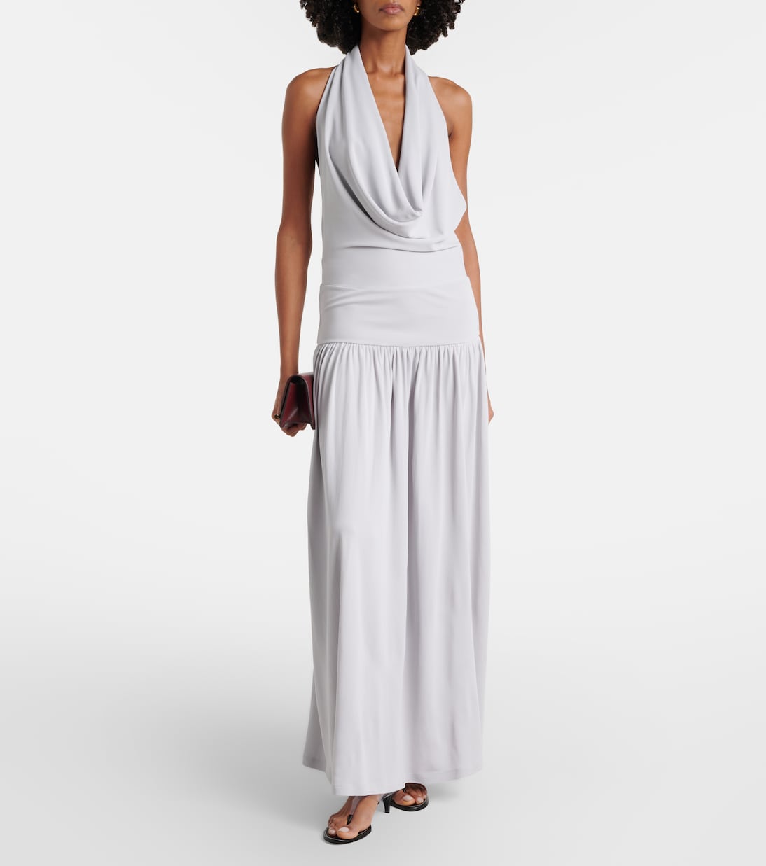 Spoe halterneck maxi dress | Aya Muse