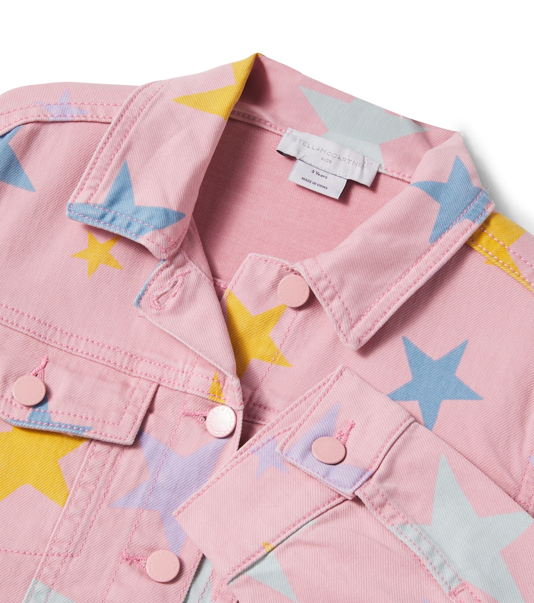 Veste Stars imprimée en jean | Stella McCartney Kids