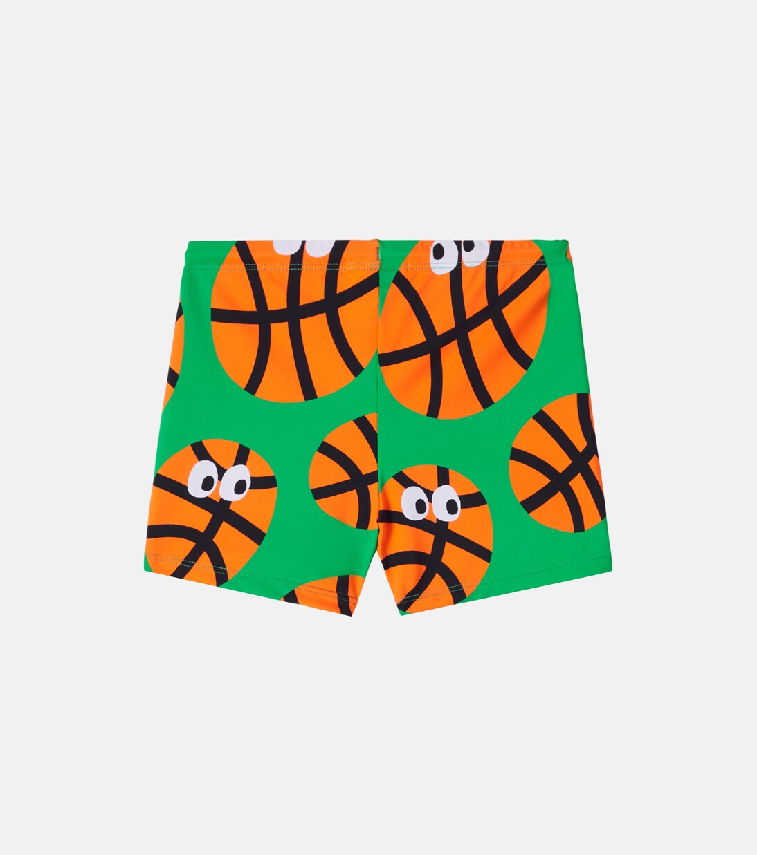 Basketballs printed swim trunks | Stella McCartney Kids