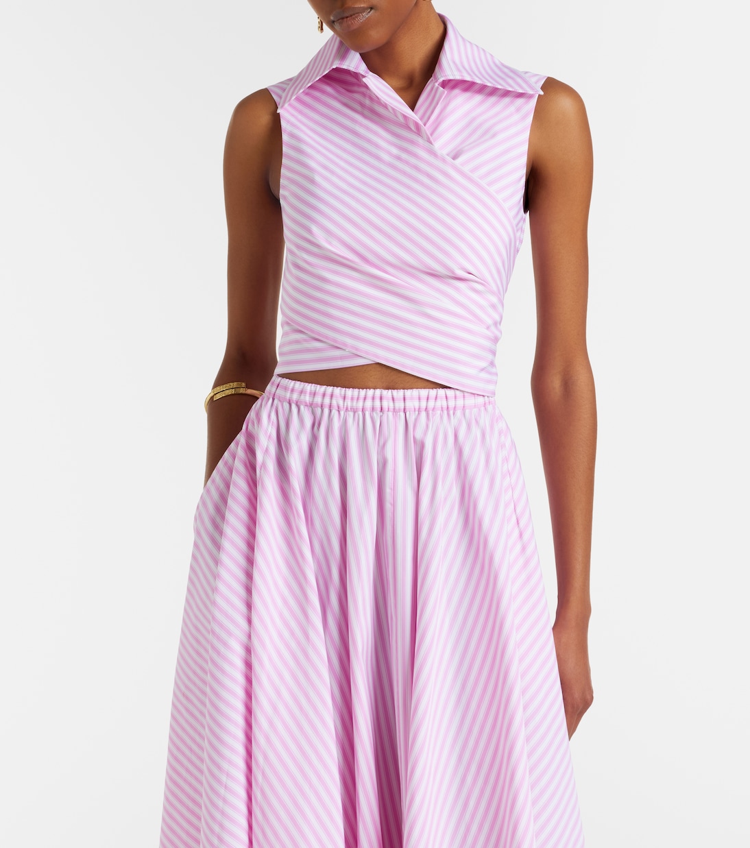 Top de algodón a rayas | Patou