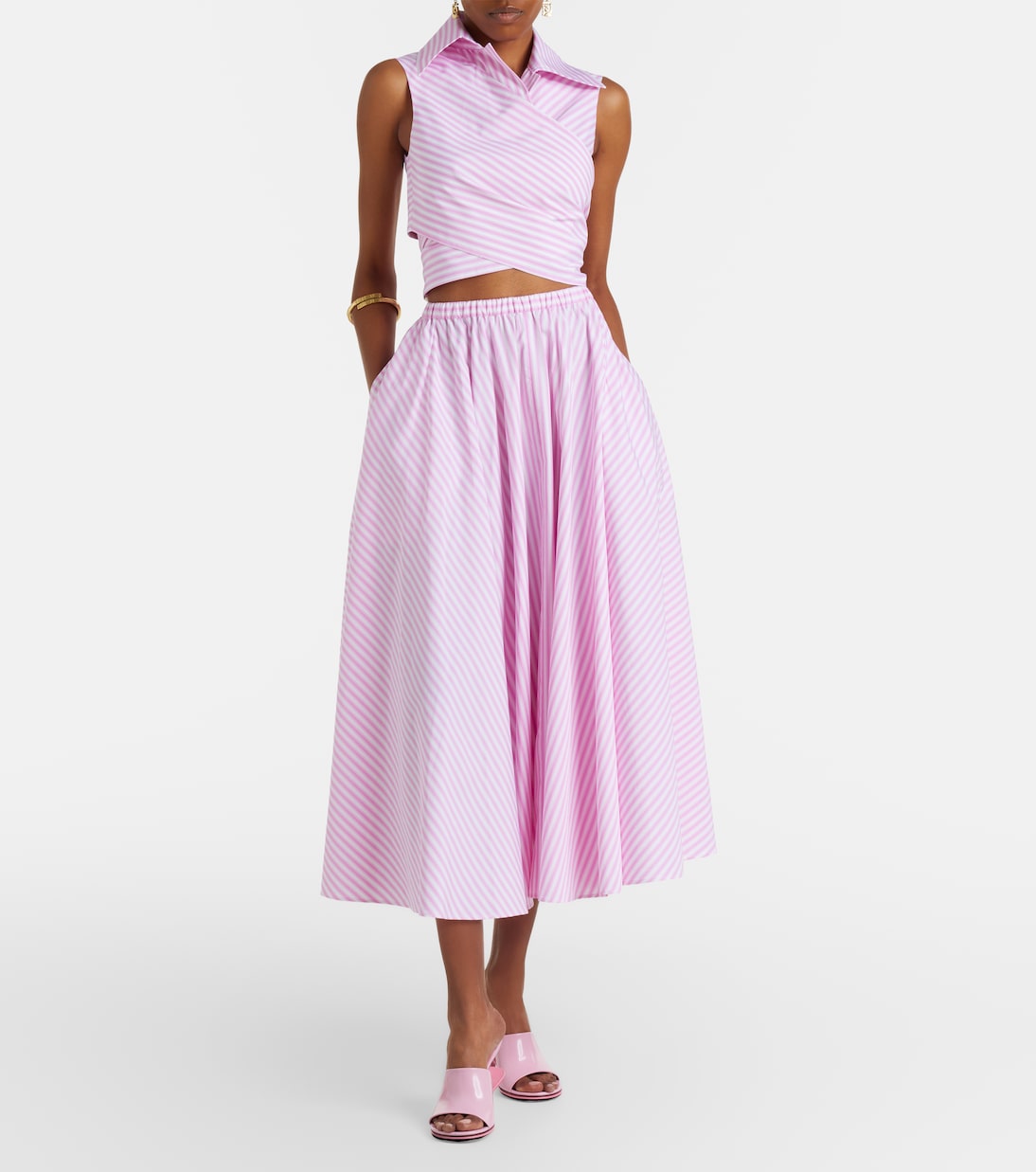 Top de algodón a rayas | Patou