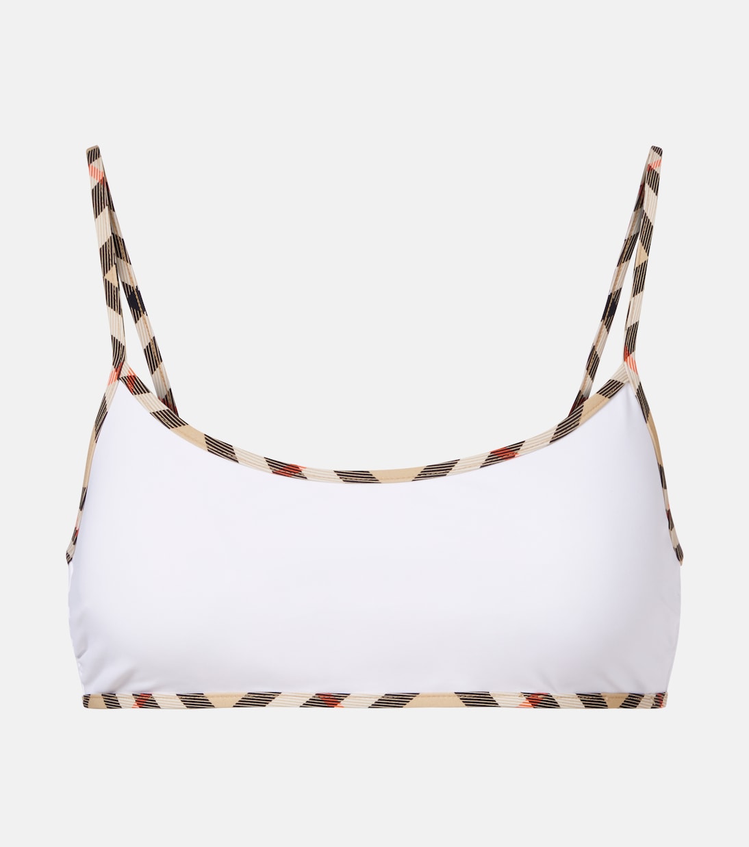 Self-tie bikini top | Burberry