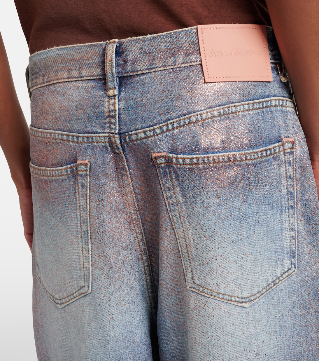 Coated denim culottes | Acne Studios