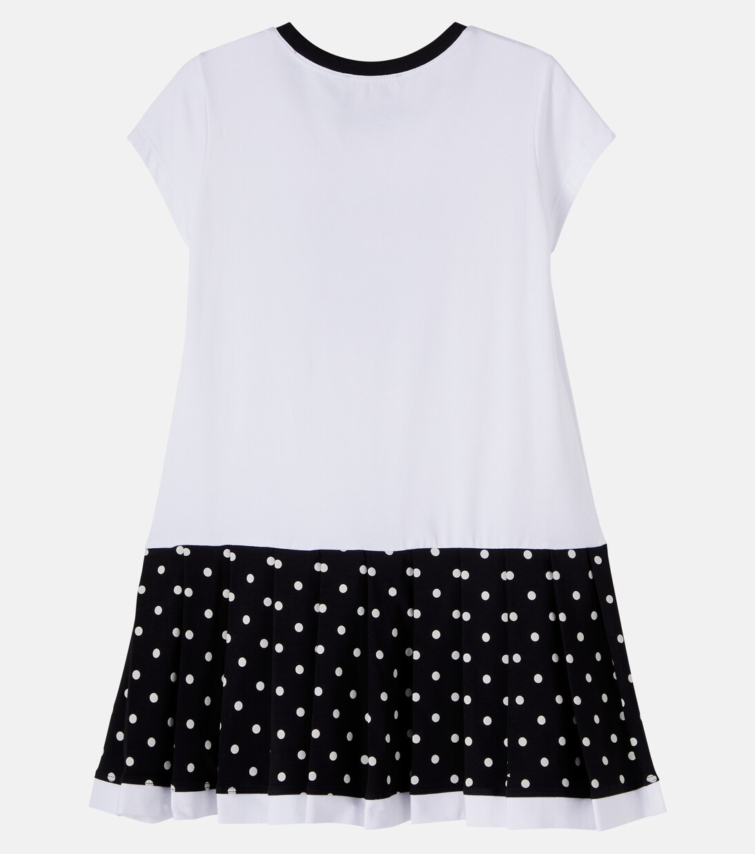 Embellished printed cotton-blend dress | Monnalisa