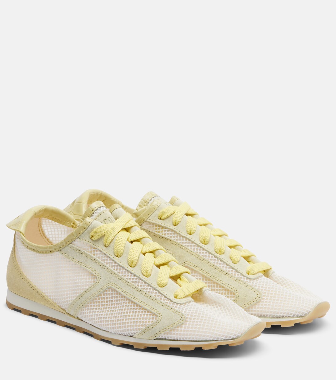 Tennis leather-trimmed sneakers | Jacquemus