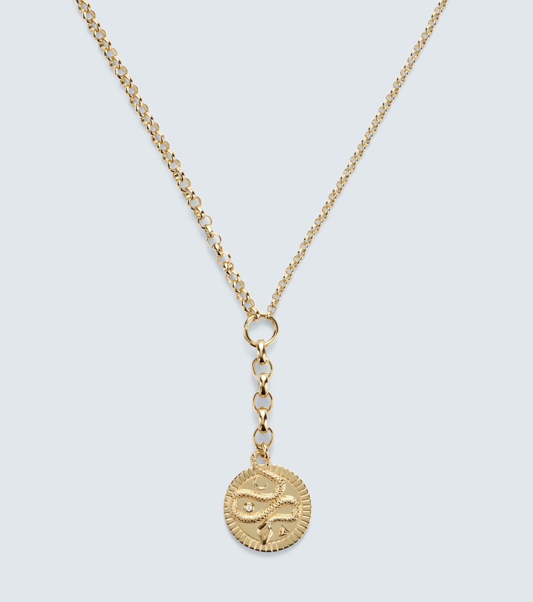 Collier Wholeness Medium en or 18 ct (750/1000) et diamant | FoundRae