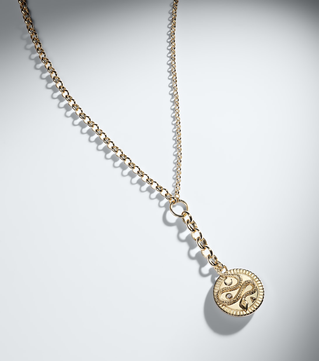 Collier Wholeness Medium en or 18 ct (750/1000) et diamant | FoundRae