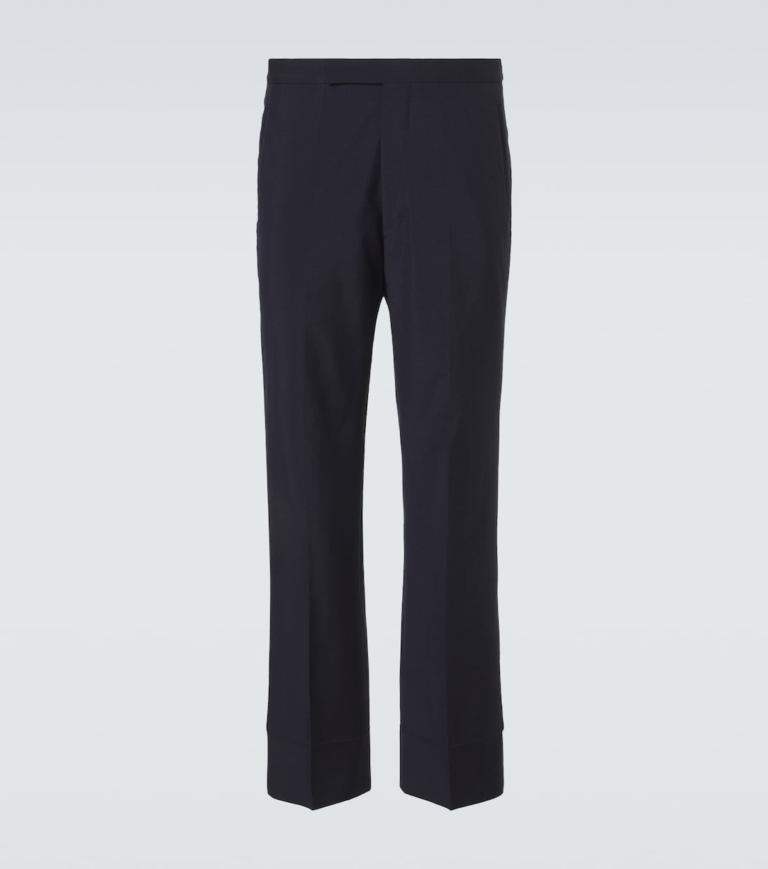 Wool and mohair straight pants | Prada