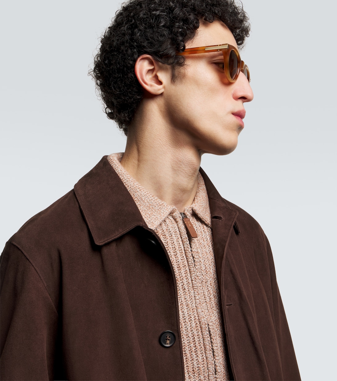 نظارات شمسية دائرية | Zegna