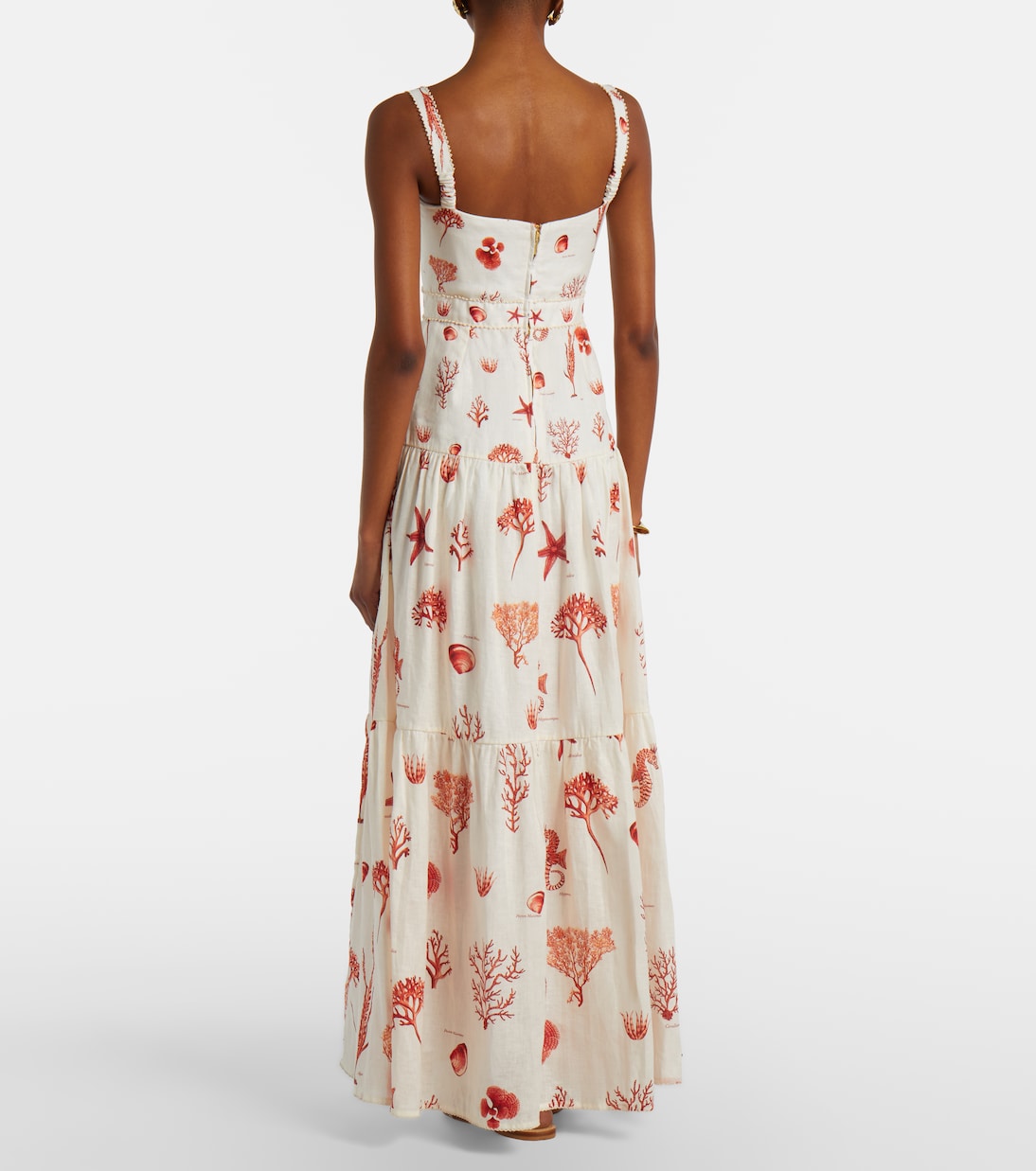 Maxikleid Lima aus Leinen | Agua by Agua Bendita