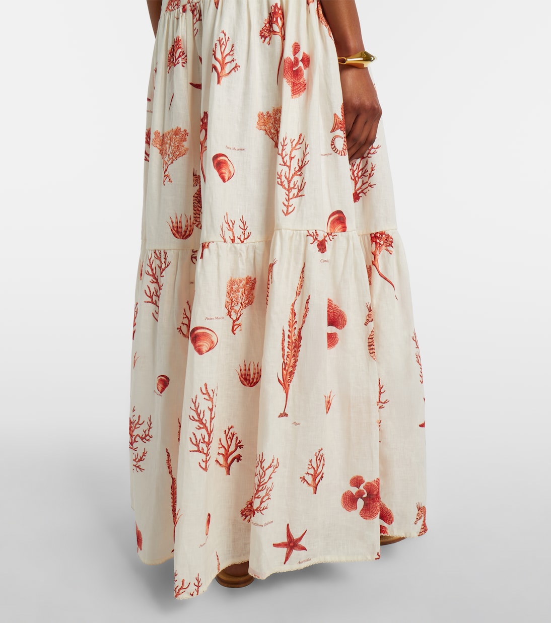 Maxikleid Lima aus Leinen | Agua by Agua Bendita