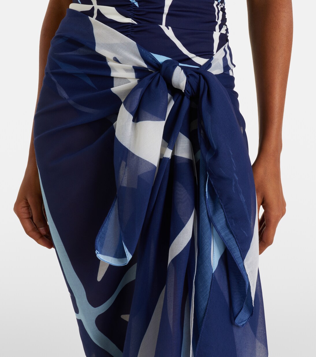 Luana printed beach cover-up | Cala de la Cruz