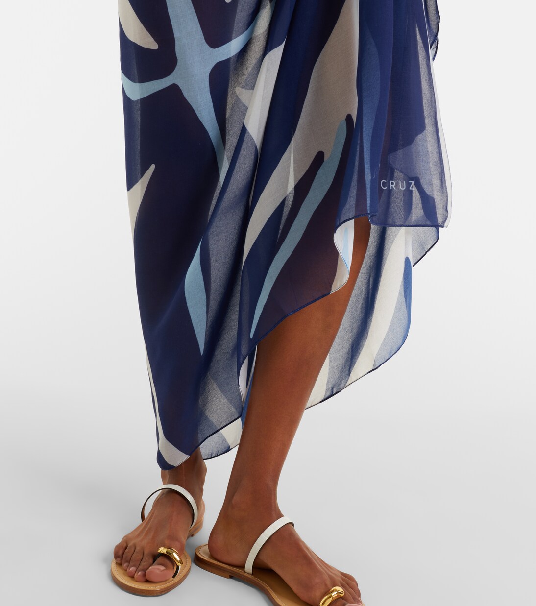 Luana printed beach cover-up | Cala de la Cruz