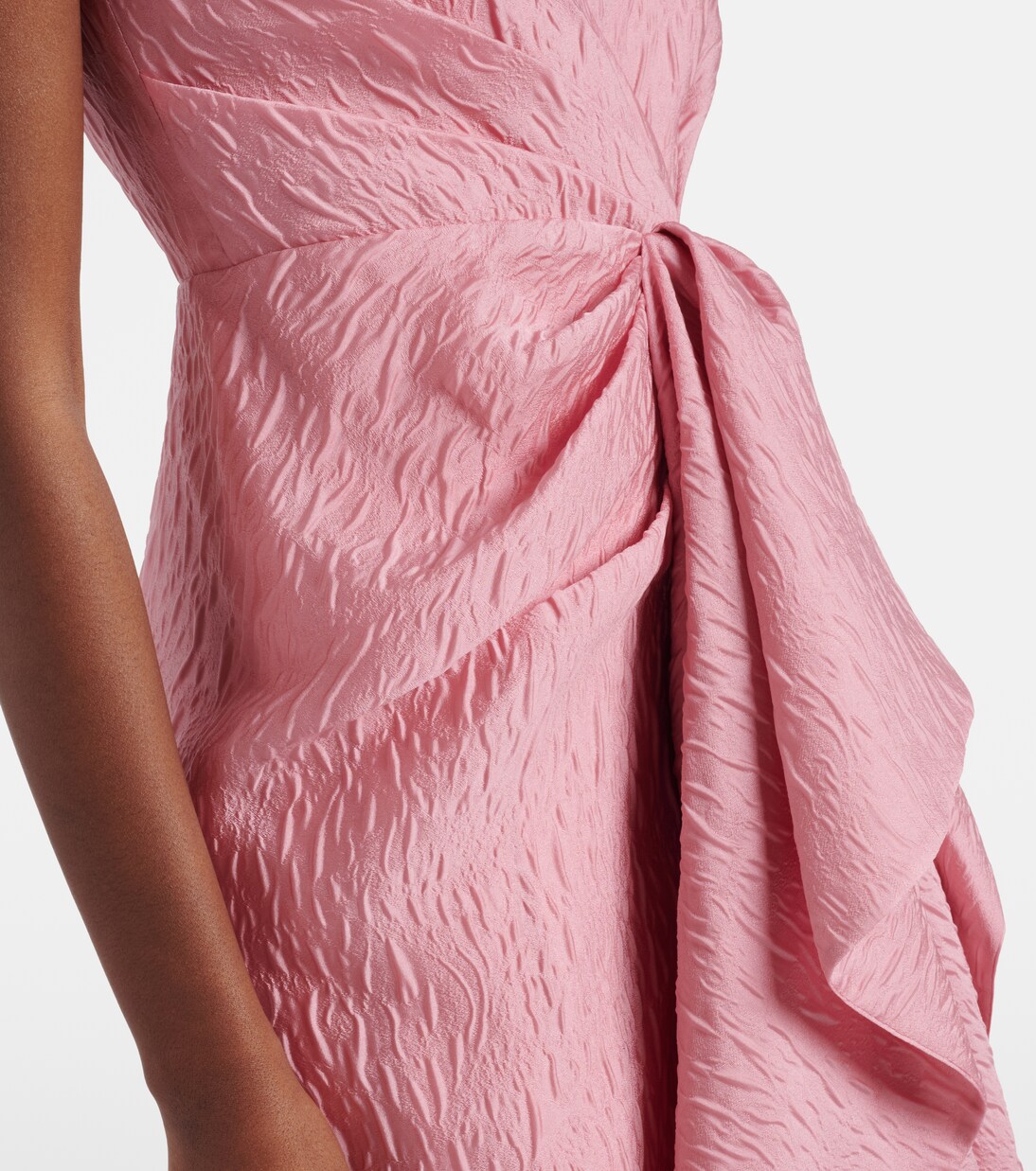 Draped midi dress | Roksanda