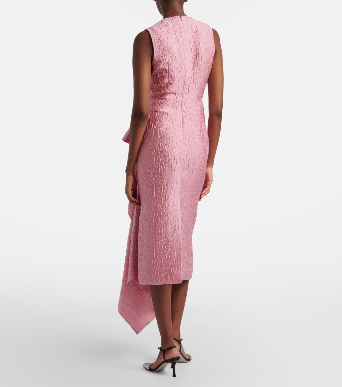 Draped midi dress | Roksanda