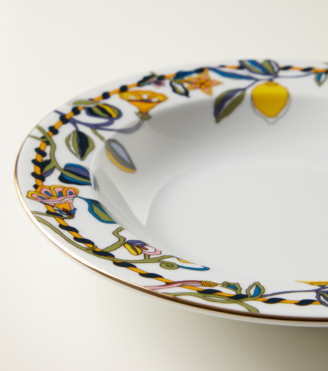 Borboni White陶瓷汤盘两件套 | La DoubleJ