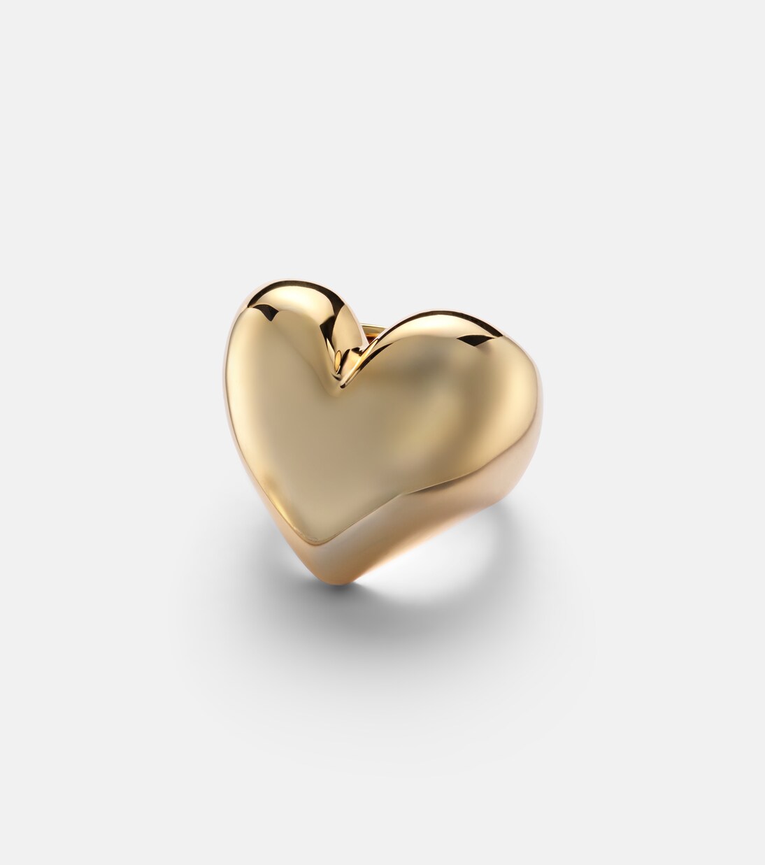 Puffy Heart 14kt gold-plated ring | Jennifer Fisher