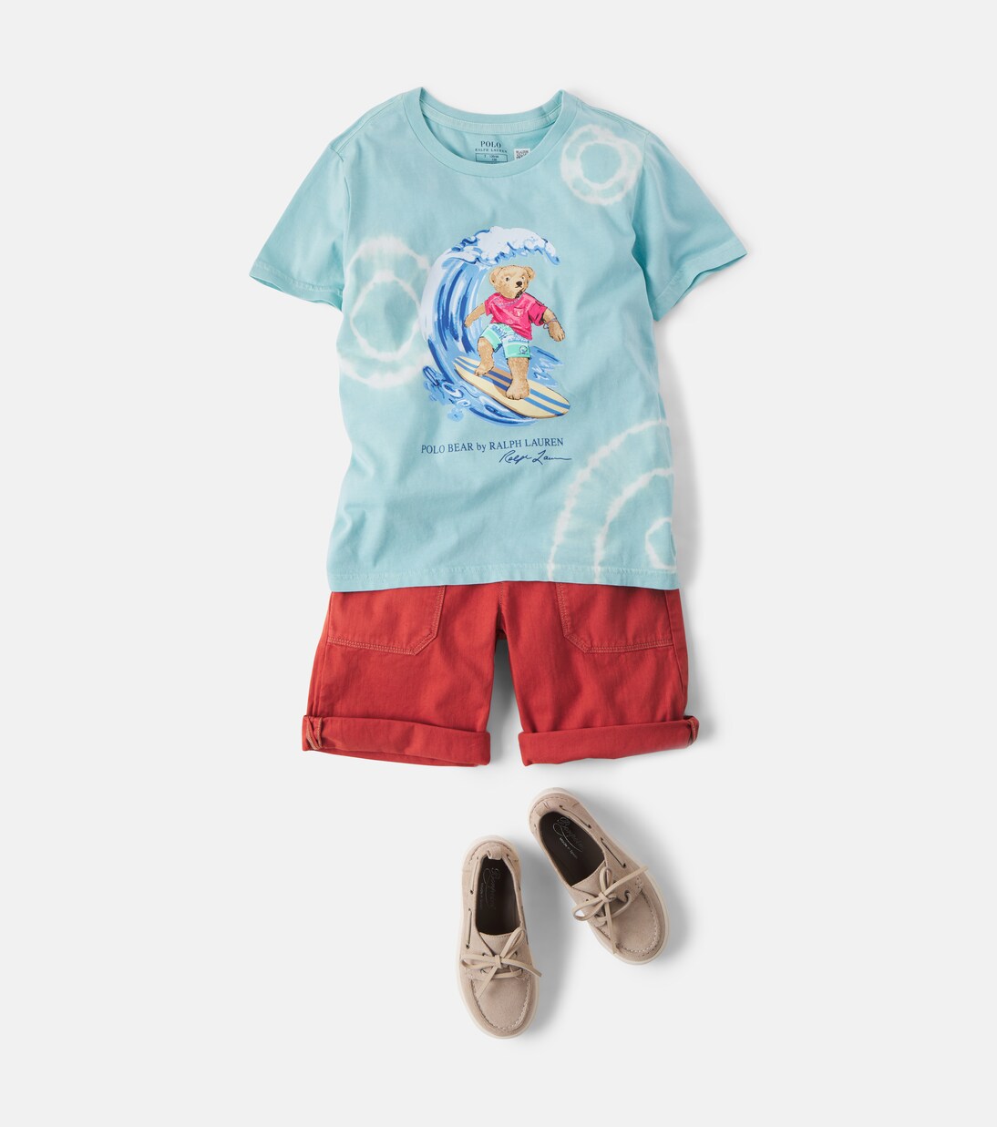Polo Bear tie-dye cotton jersey T-shirt | Polo Ralph Lauren Kids