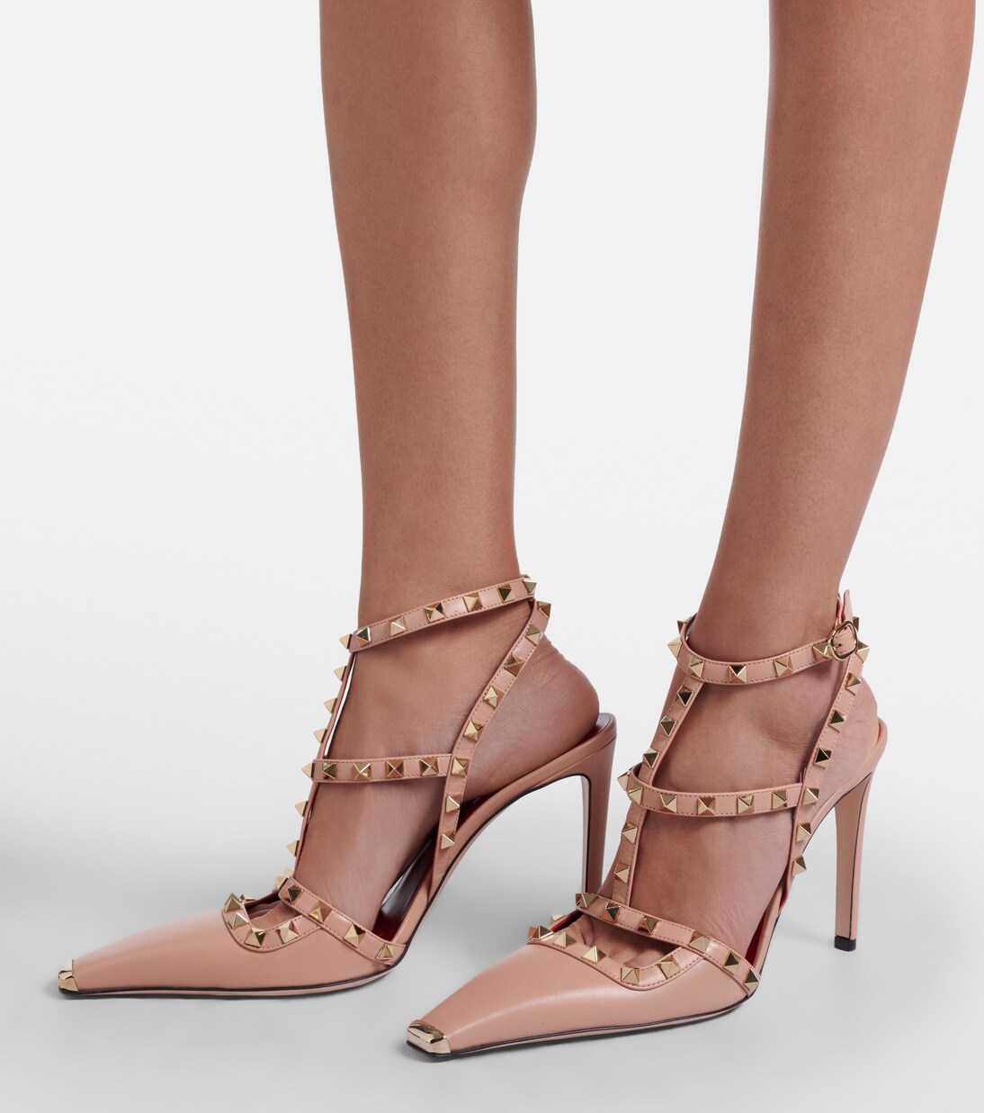 Pumps Rockstud aus Leder | Valentino Garavani