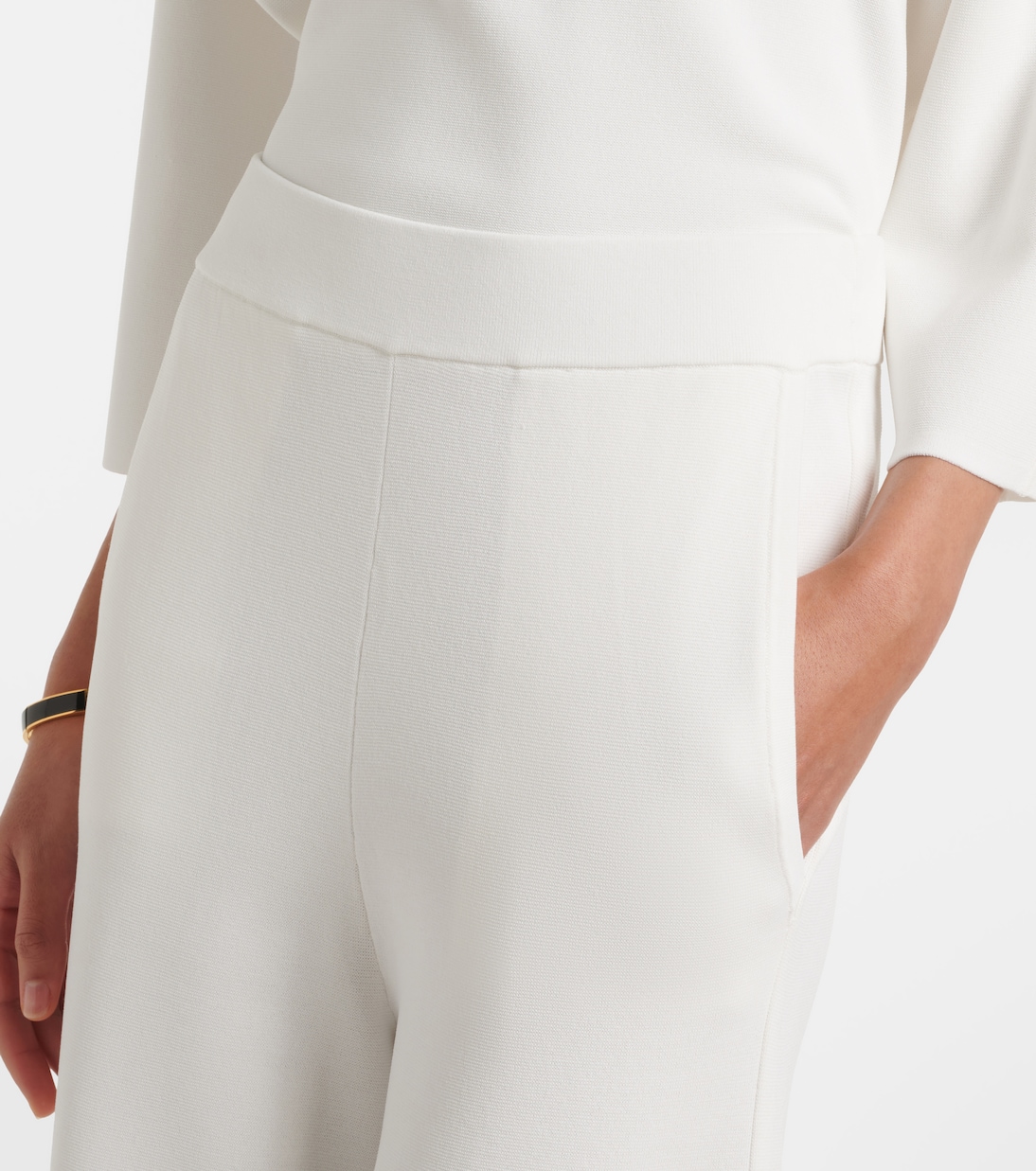 Crêpe wide-leg pants | Max Mara