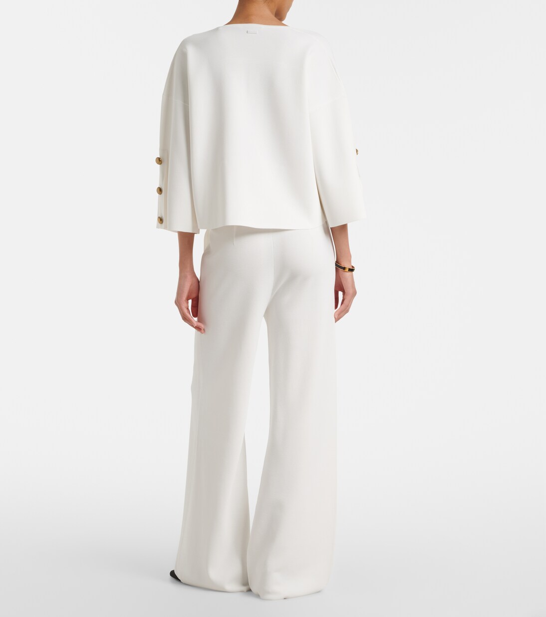 Crêpe wide-leg pants | Max Mara