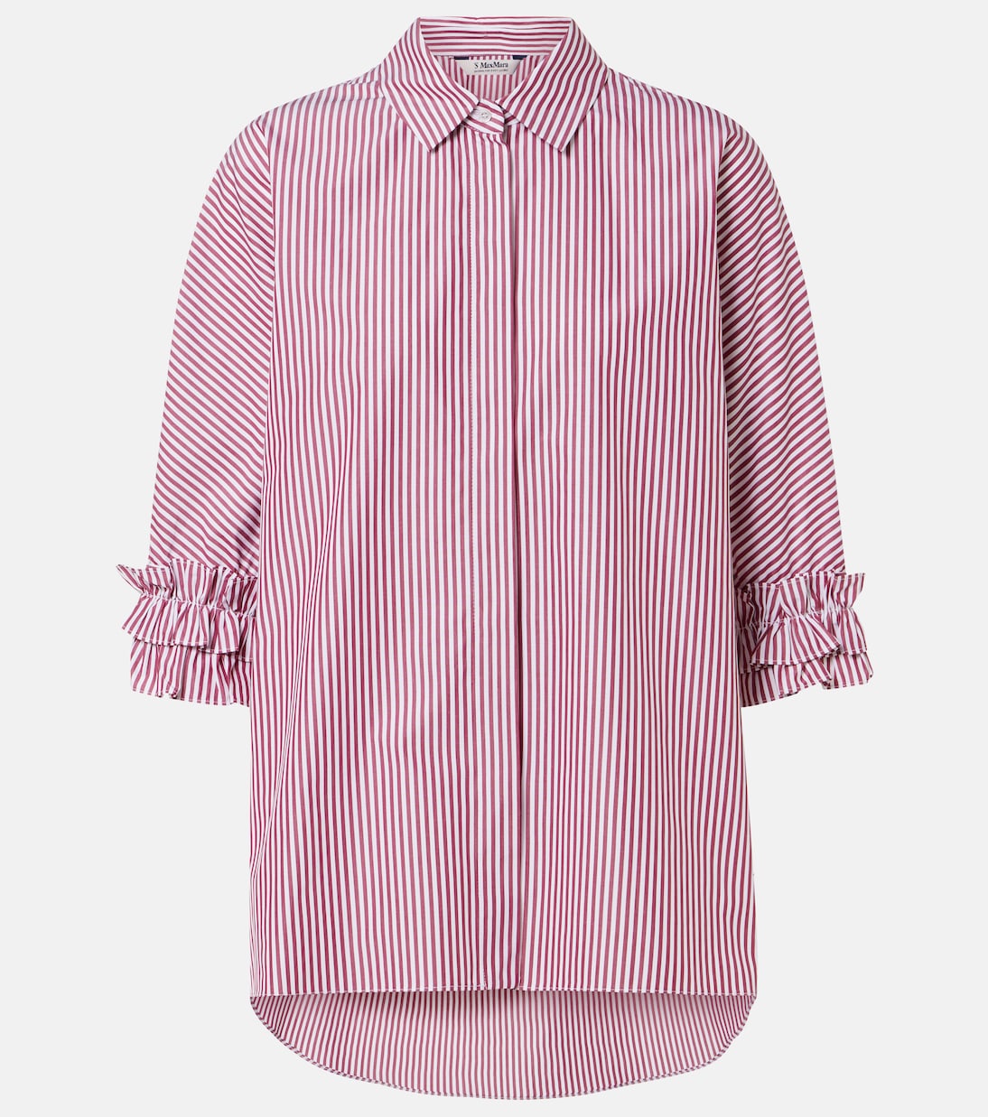 Striped cotton poplin shirt | 'S Max Mara